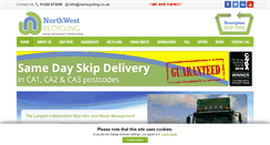 Desktop Screenshot of nwrecycling.co.uk